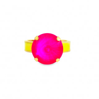 Tinsley Ring in Neon Enamel