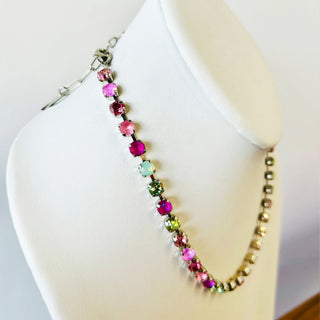 Sarina Necklace in Silver / Mix1 "One of a Kind"