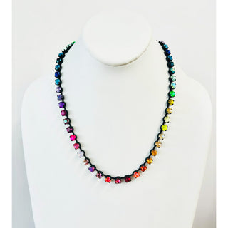 Sarina Necklace in Smutt / Mix 1 "One of a Kind"