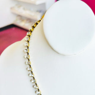Sarina Necklace in Clear