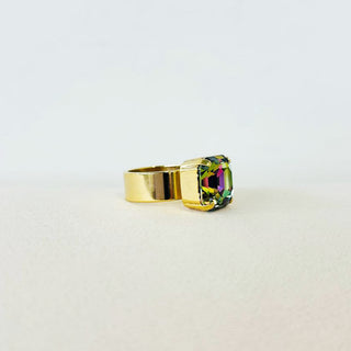 Solitaire Ring in Square