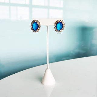 Suki Earrings in Electric Blue
