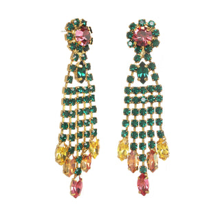 Zelda Earrings in Emerald