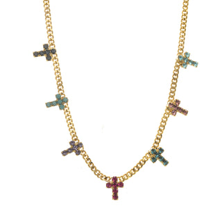Multi Cross II Necklace