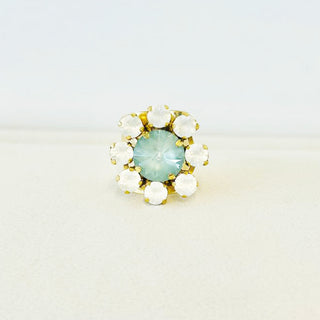 Twiggy Plus Ring in Agave / White Matt