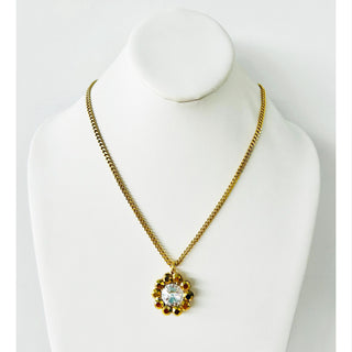 Twiggy Necklace in Metallic Gold