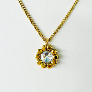 Twiggy Necklace in Metallic Gold