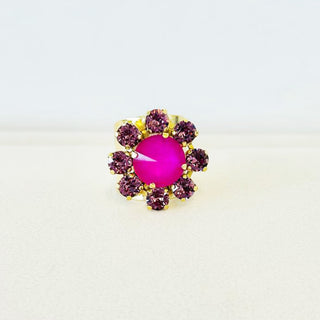Twiggy Plus Ring in Pink Peony