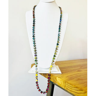 Vanessa Necklace in Antique Silver / Mix3