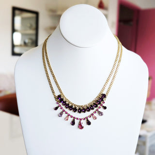 Nyssa Necklace in Amethyst