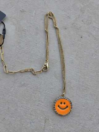 Happy Face Necklace