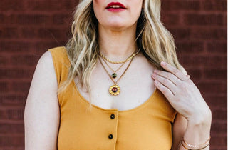 Twiggy Necklace in Gold