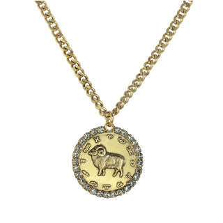 Zodiac Pendant Coin - Aries