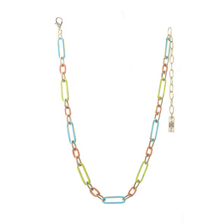 Amber Short Reversible Necklace in Multi