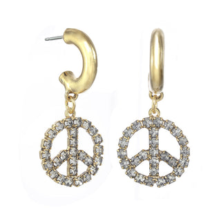 Peace Be With You Earrings