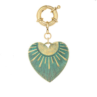 Mint Heart Pendant